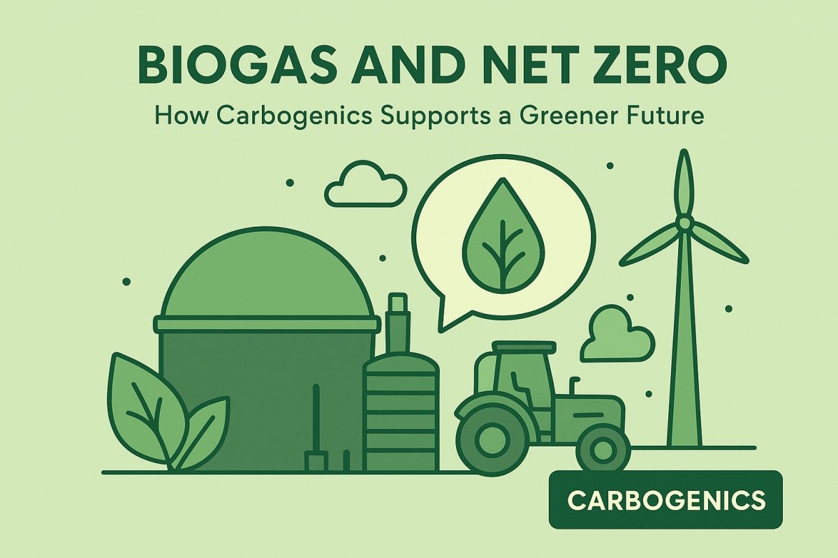Biogas and Net Zero - How Carbogenics